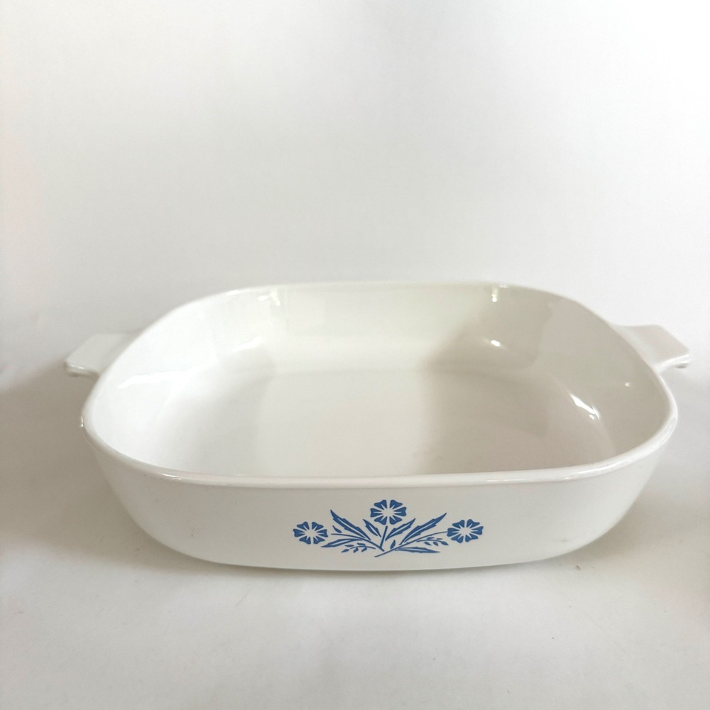 Vintage Corning Ware Blue Cornflower P-10-B 10" Casserole Baking Dish USA